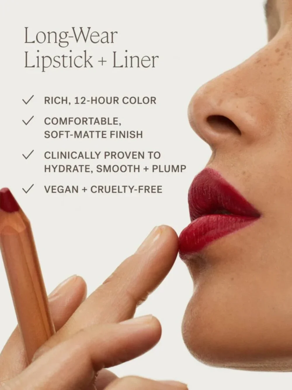 New Ilia lip sketch hydrating crayon soft matte plumping lip stick liner genre